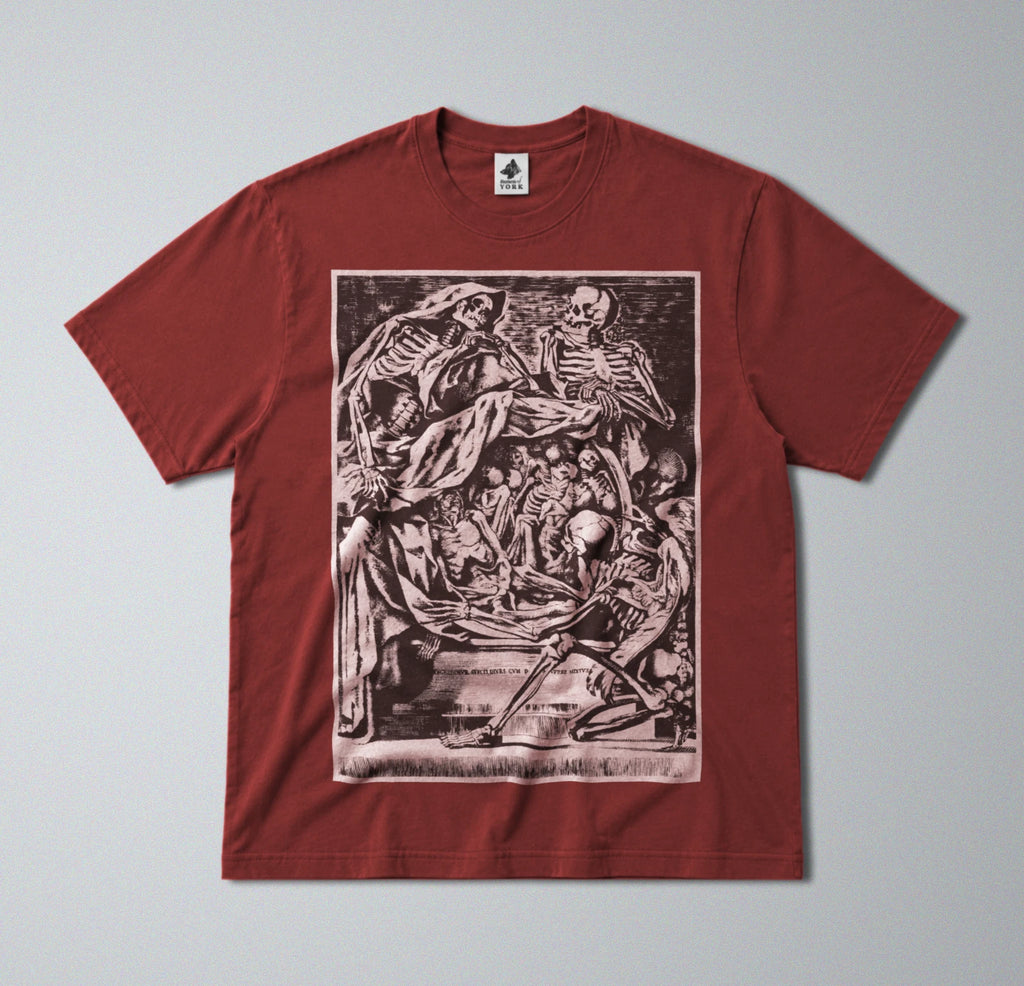100% Cotton Tee - Regular Fit - Unisex - Dark Aesthetic - Anatomical Atlas Print