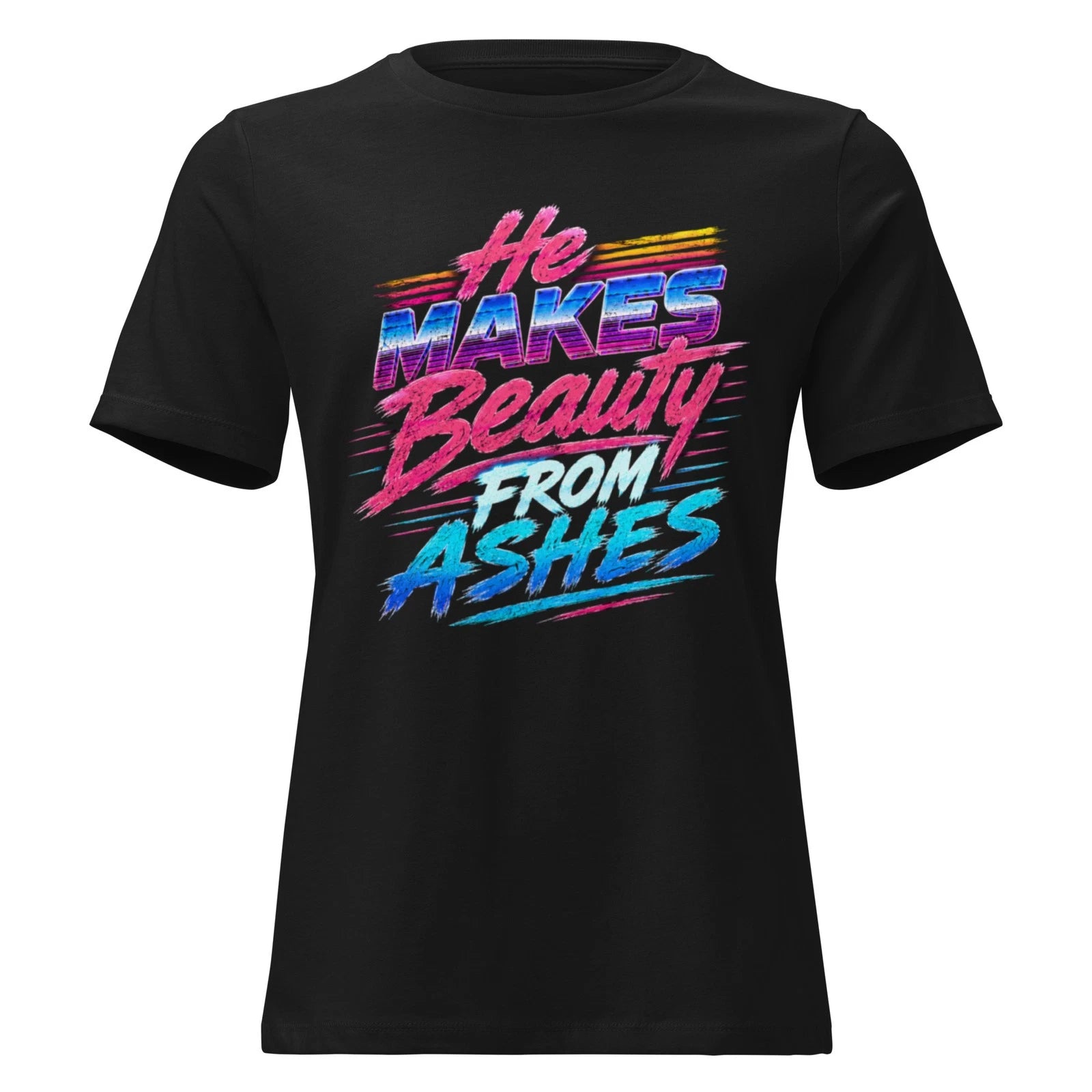 Retro Faith Graphic  Women's T Shirt Sizes S-3XL