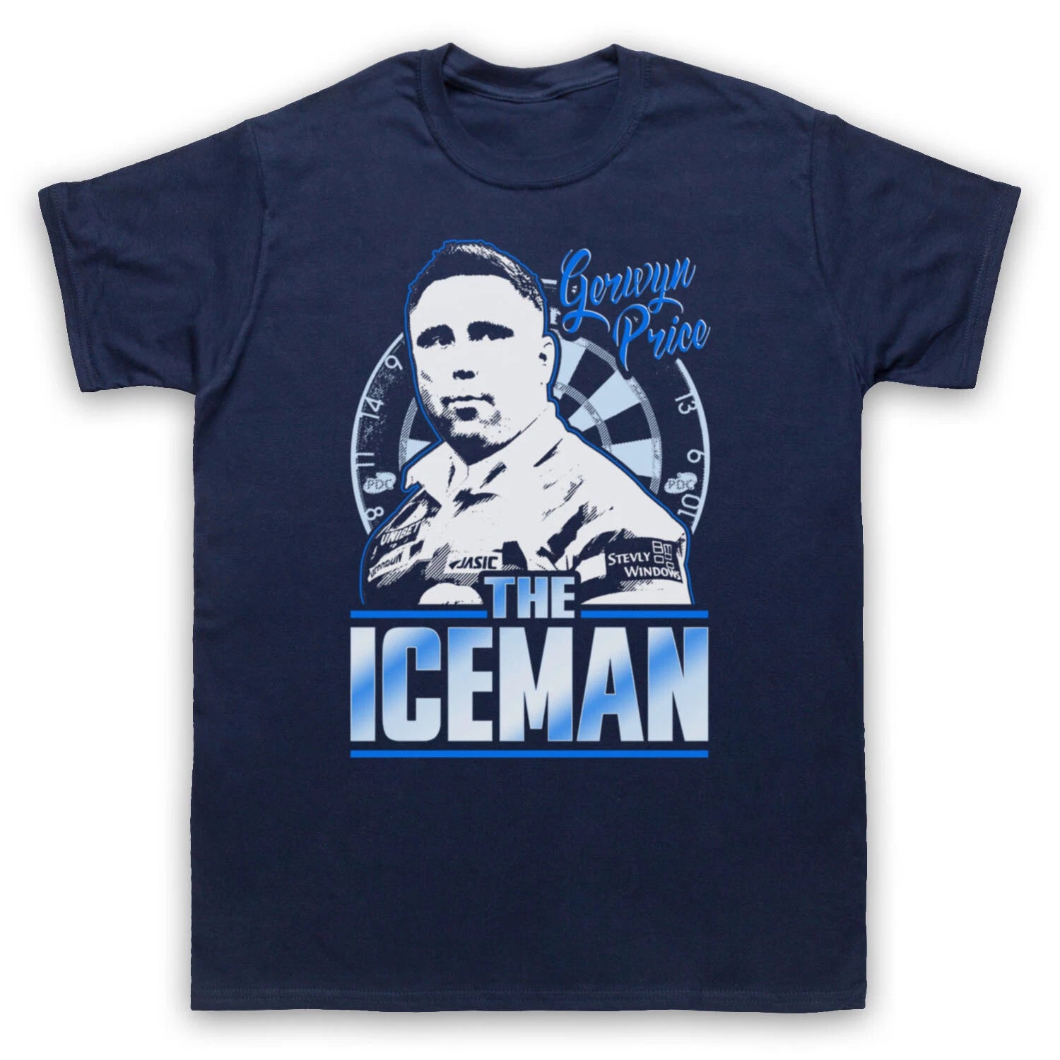 GERWYN PRICE THE ICEMAN DARTS TRIBUTE WELSH PLAYER MENS & WOMENS T-SHIRT