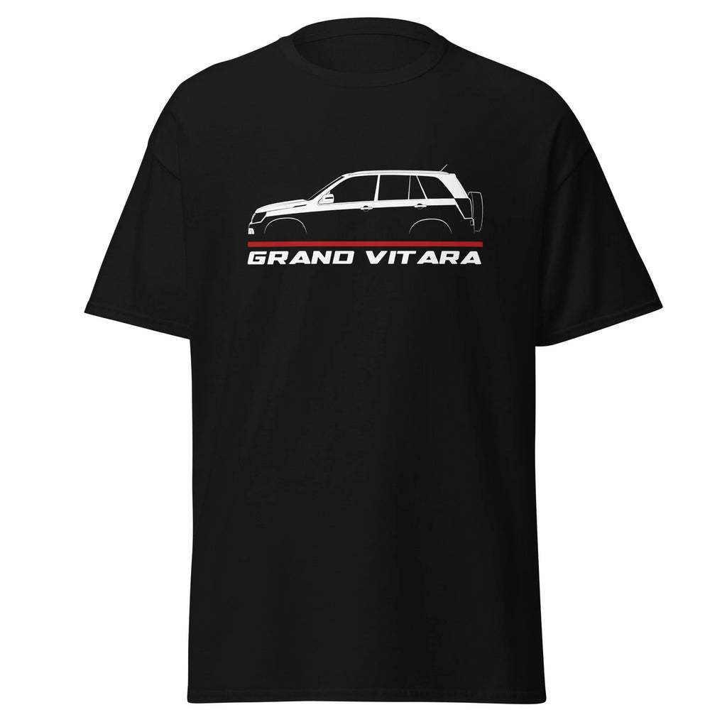 Premium T-Shirt For Suzuki Grand Vitara 2008-2017 Car Fans Birthday Gift