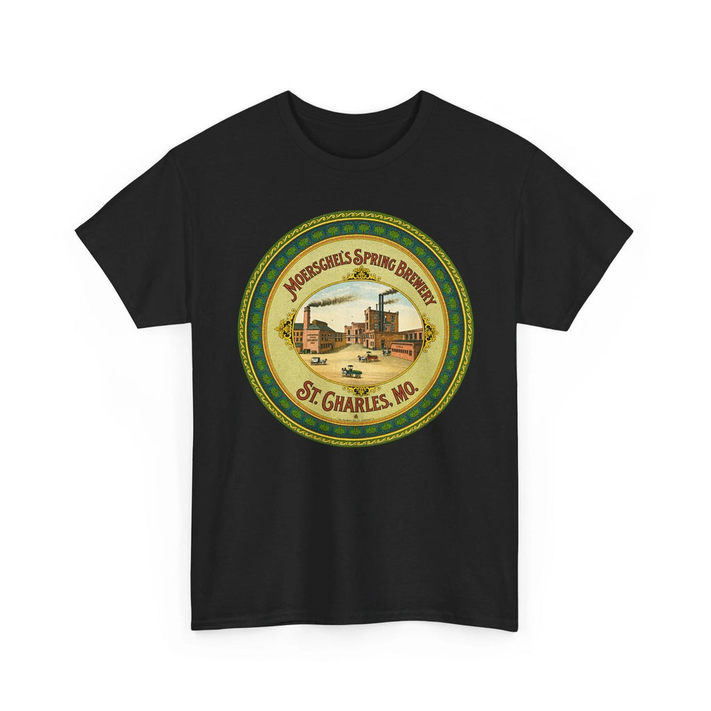 Moerschel’s Spring Brewery St. Charles MO Pre-Prohibition Retro Beer T-Shirt