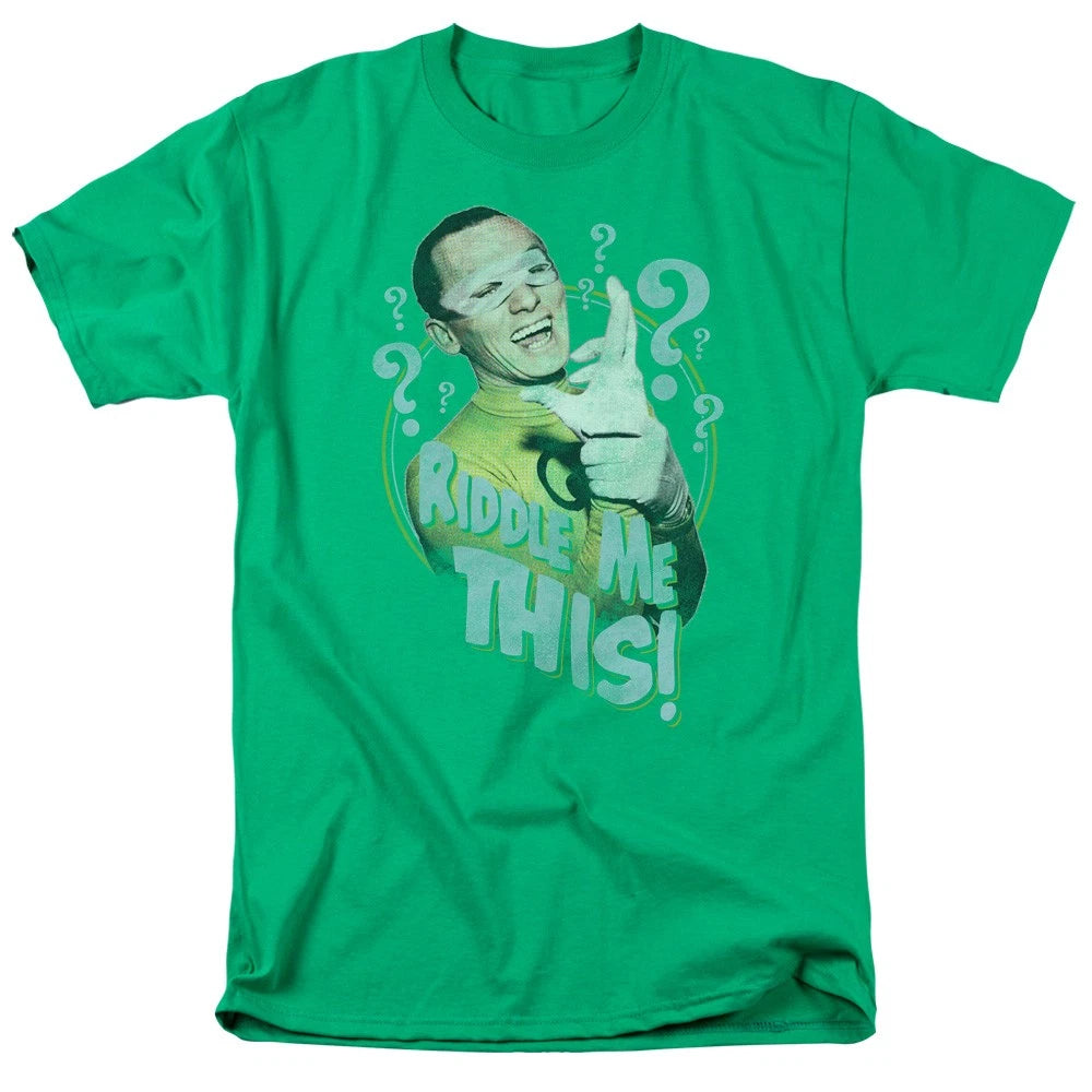 Batman Classic Riddle Me This DC Comics Licensed Adult T-Shirt
