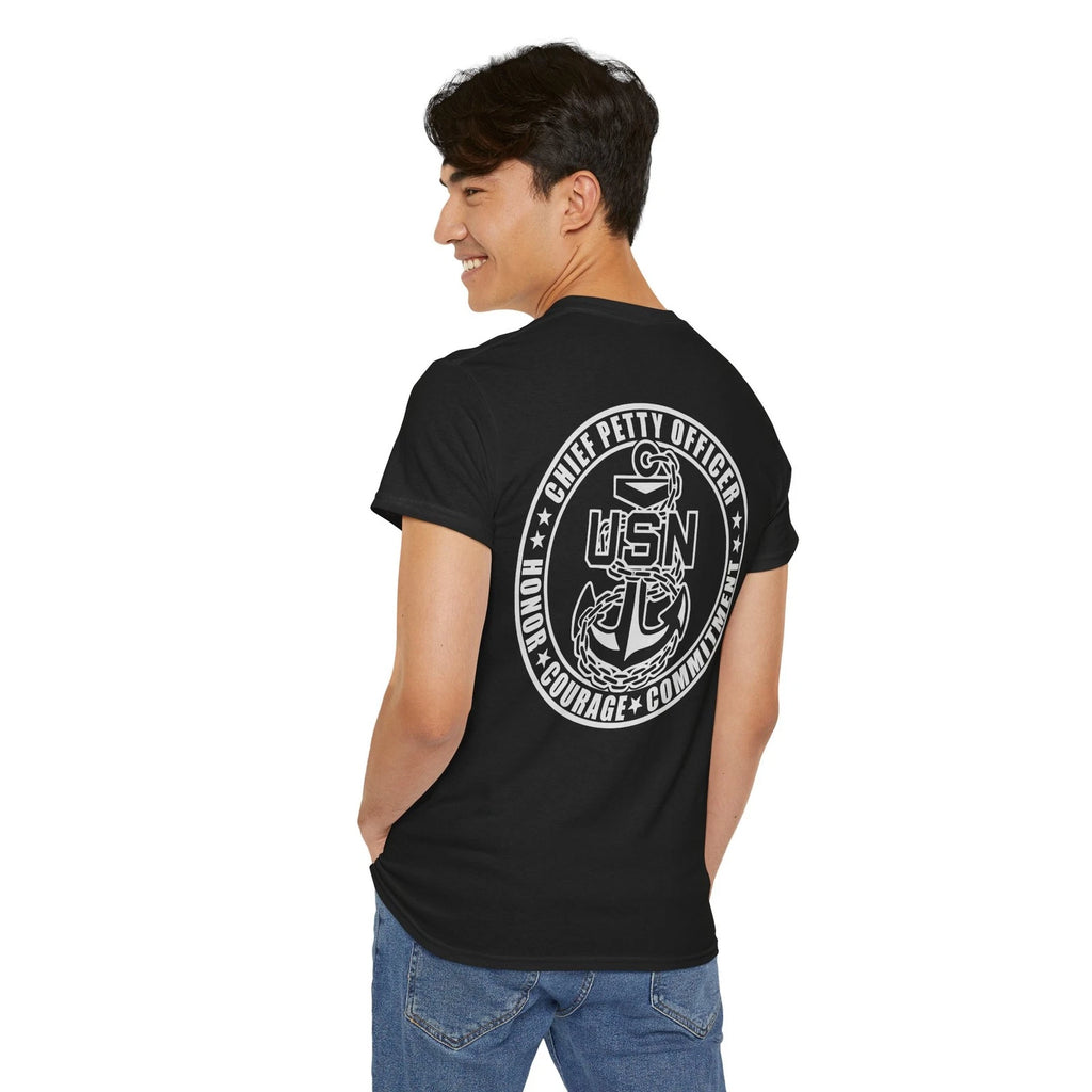 NEW U.S. Navy Chief Petty Officer Tshirt Inspired by Challenge Coin, Custom Tee
