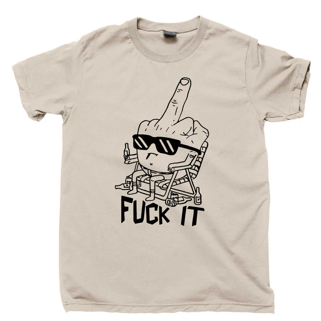 FUK It T Shirt Not Today Call In Sick From Work Flip The Bird Off Emoji Cool Tee