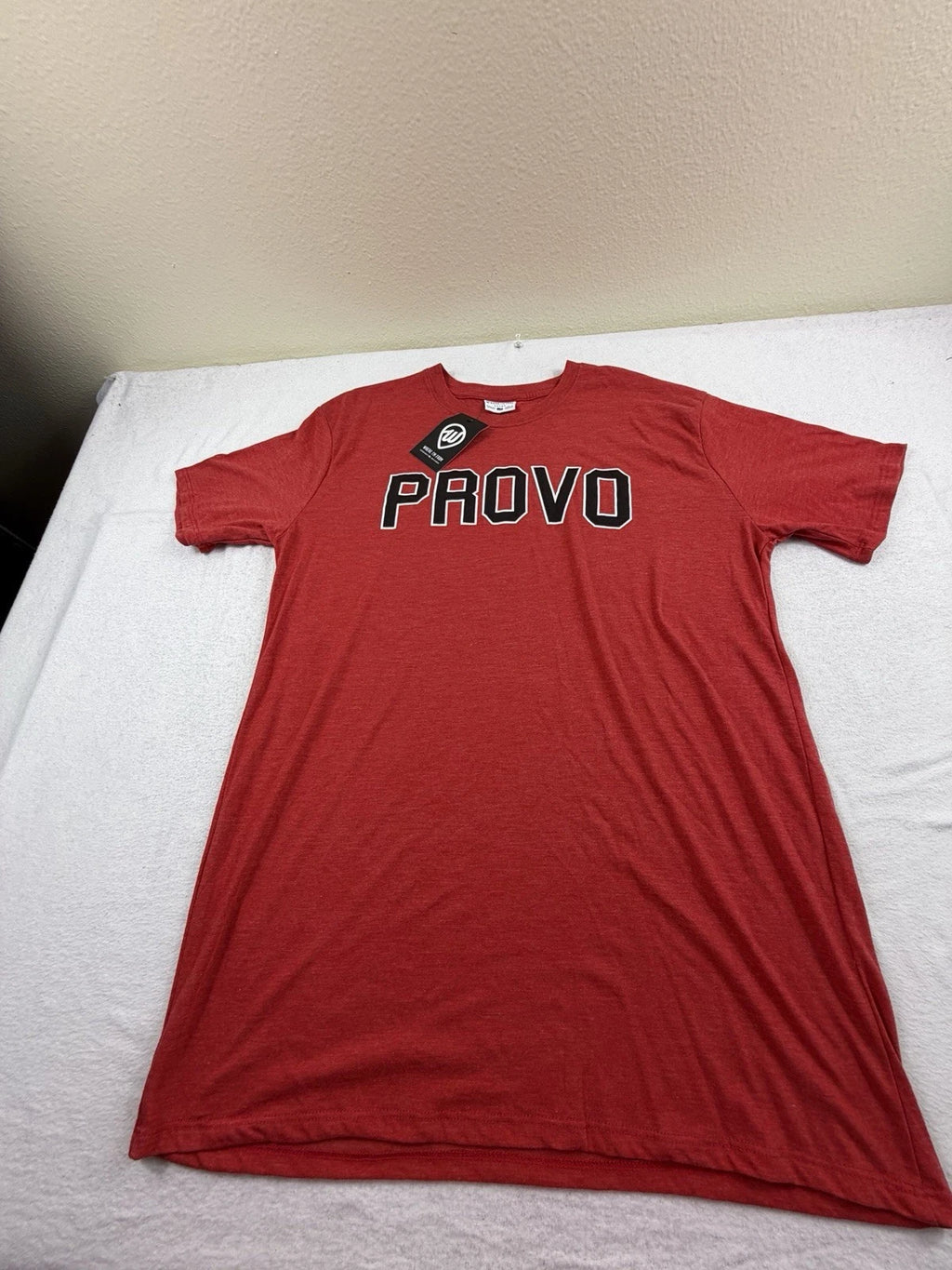 Provo Utah UT Sz Lg Mens Where Im From Soft Red Shirt Tags Read $32