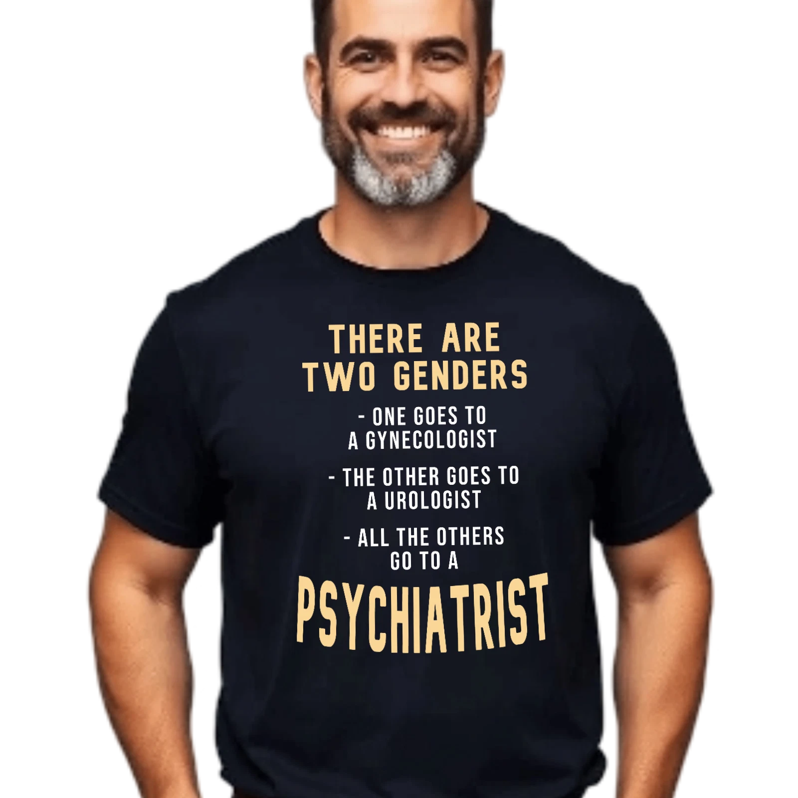 Gender Joke Unisex T-Shirt, Funny Tee, Gender Equality Humor, Gynecologist