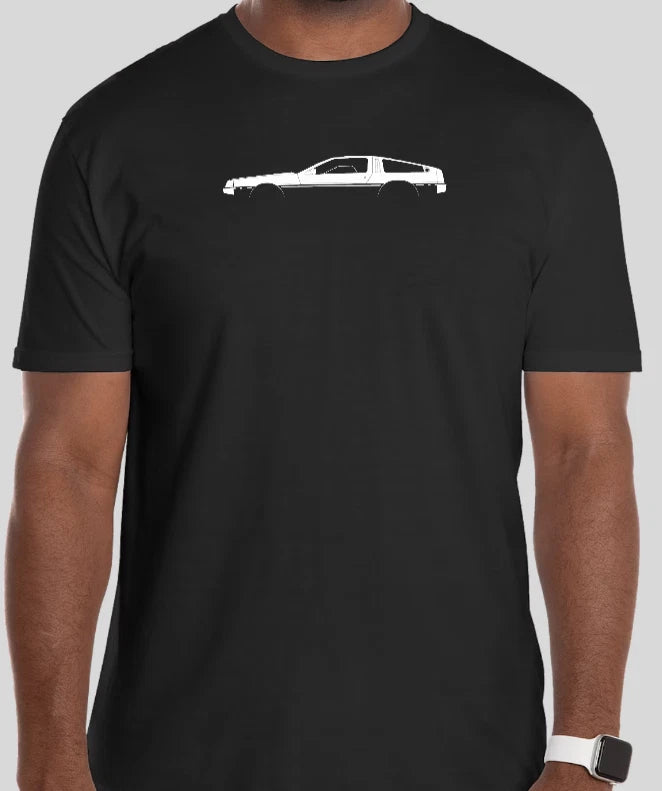 DeLorean Sport Racing Simple T Shirt Size Tshirt T-Shirt Dad Gift