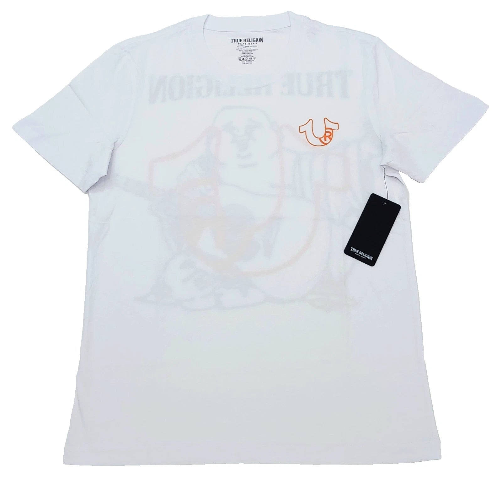 True Religion T-shirt Men's Color White Size L (NEW ORIGINAL WITH TAGS)