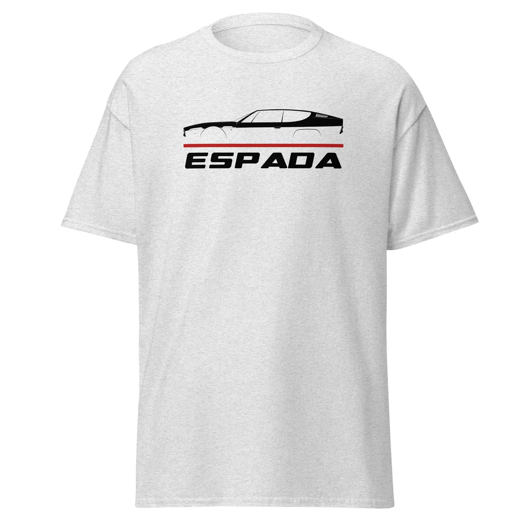 Premium T-Shirt For Lamborghini Espada 1968-1978 Car Fans Birthday Gift Tee