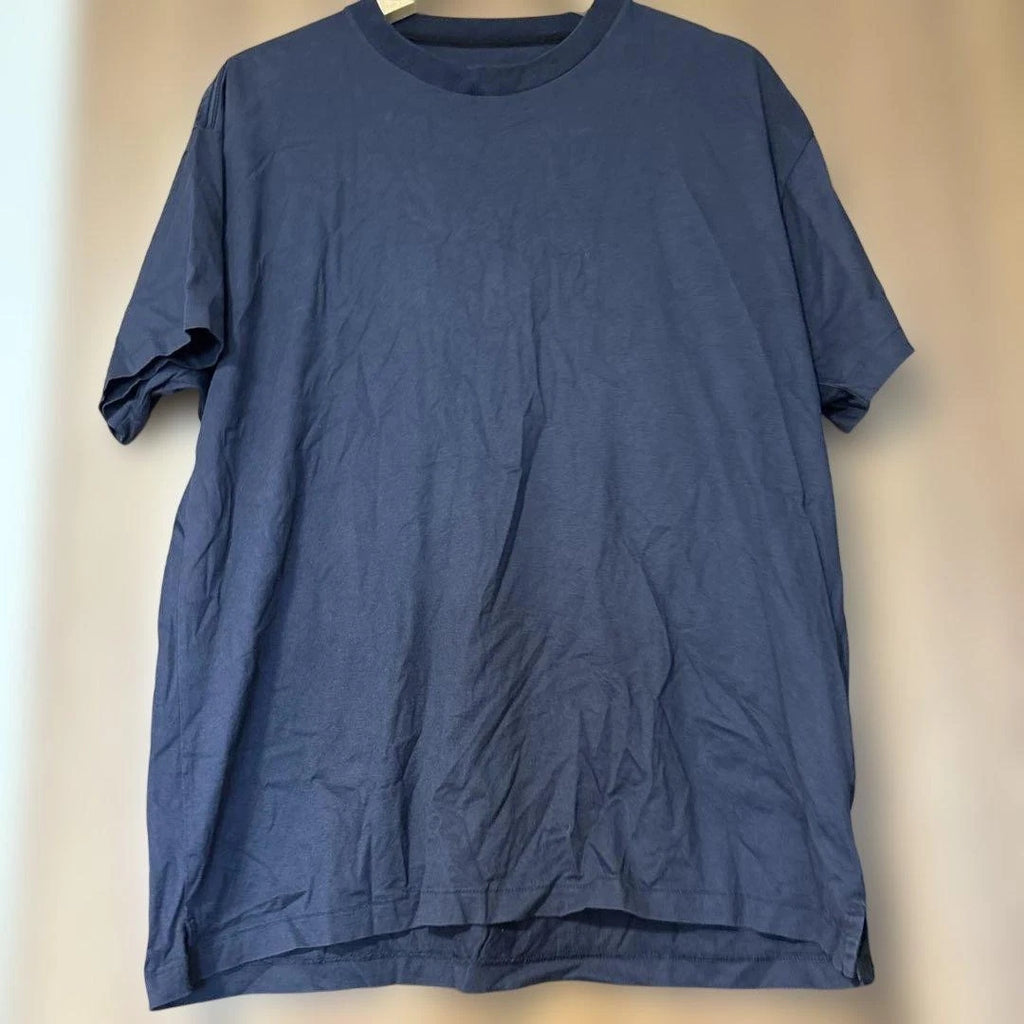rag & bone Navy T-Shirt Size M - Simple Design