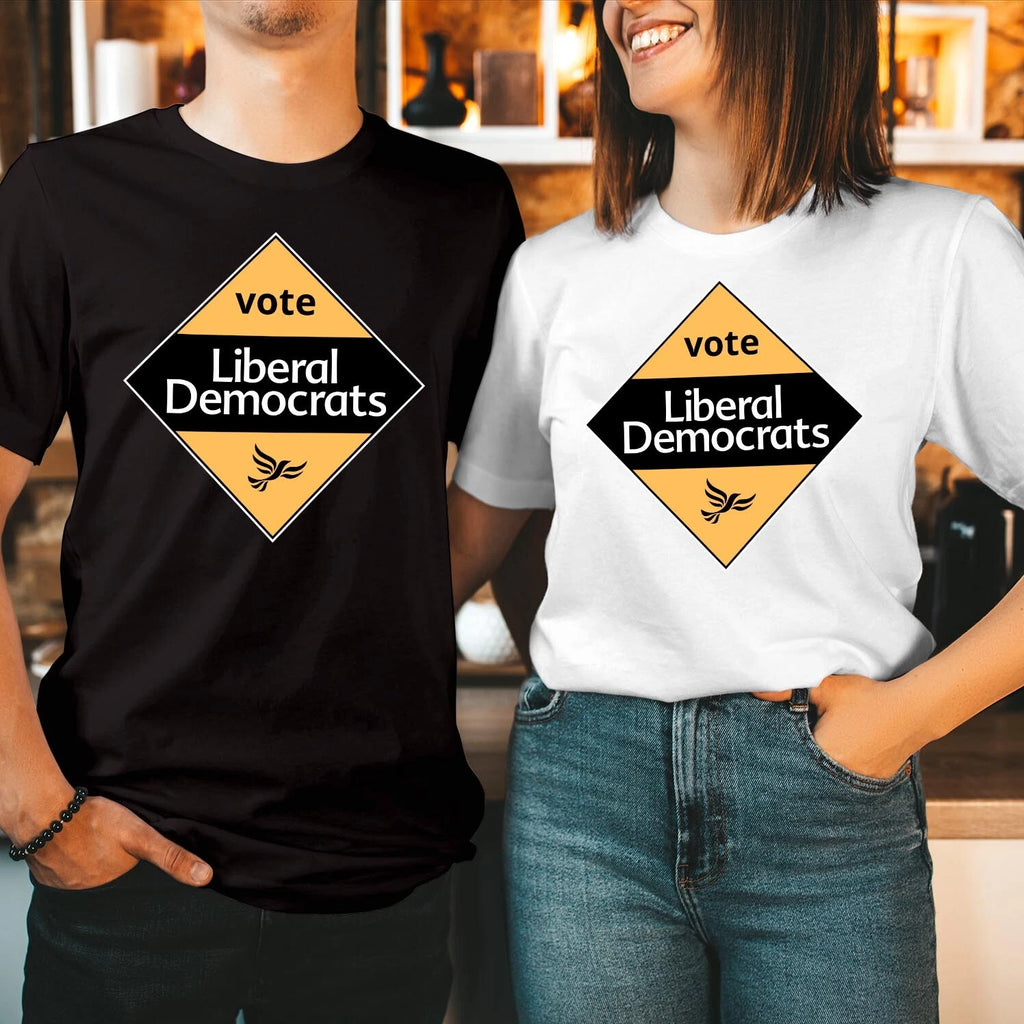 T-SHIRT (LIB DEM) Vote Lib Dem Liberal Democrats UK election 2024 Shirt
