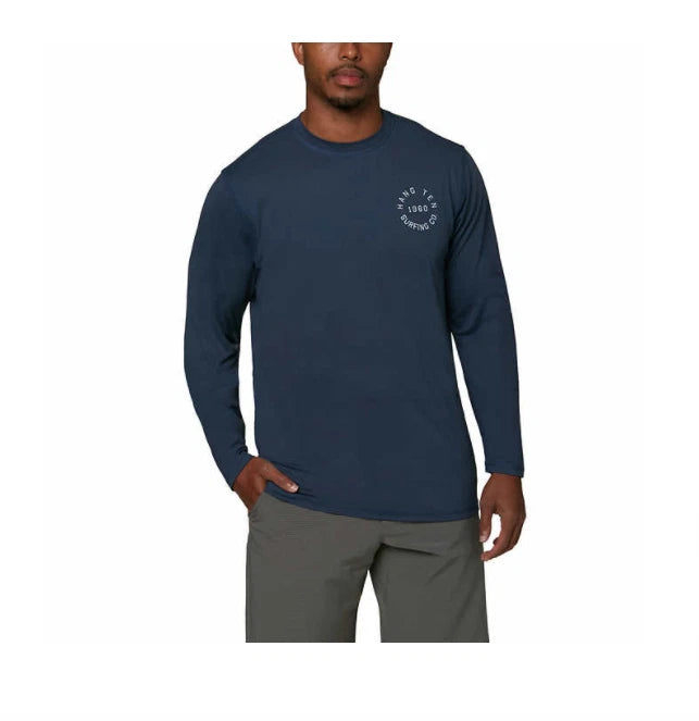 Hang Ten Men’s Long Sleeve Sun Tee Shirt UPF 50+ Protection & Soft Hand feel NWT