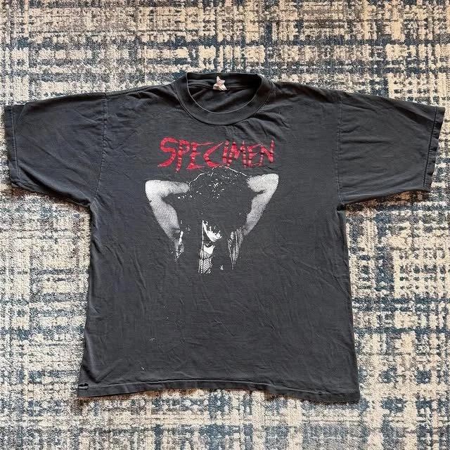 1996 SPECIMEN BATASTROPHE CONCERT Vintage T-Shirt Reprint