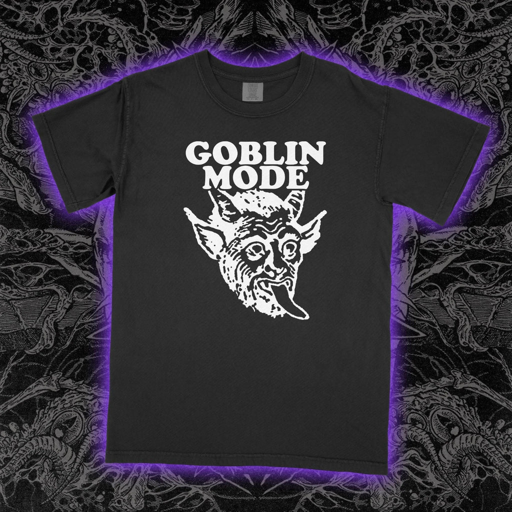 GOBLIN MODE Shirt horror satan death ritual demons Pentagram  Unisex Tee