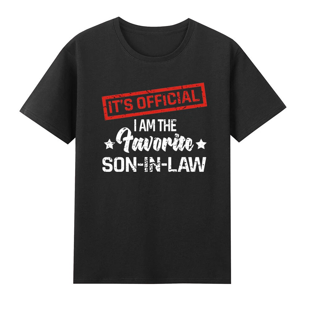 It's Official I Am The Favorite Son-in-law T-Shirt