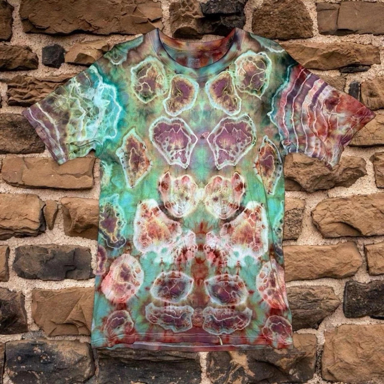 Handmade Premium Custom Tie Dye Fig Colorway Mens Size M 1 of 1 Artist Signed