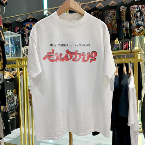 70s Exodus Bob Marley And The Wailers Classic T-Shirt White S