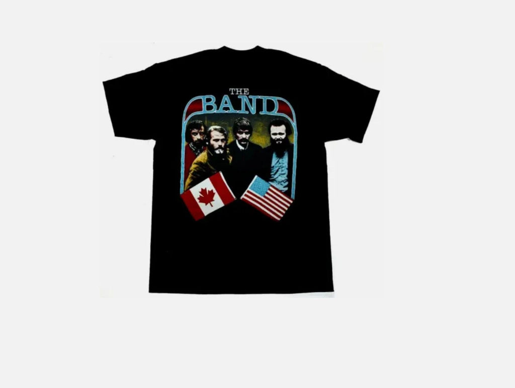 Levon Helm The Band 1983 World Tour Shirt Classic Black Unisex S-5XL