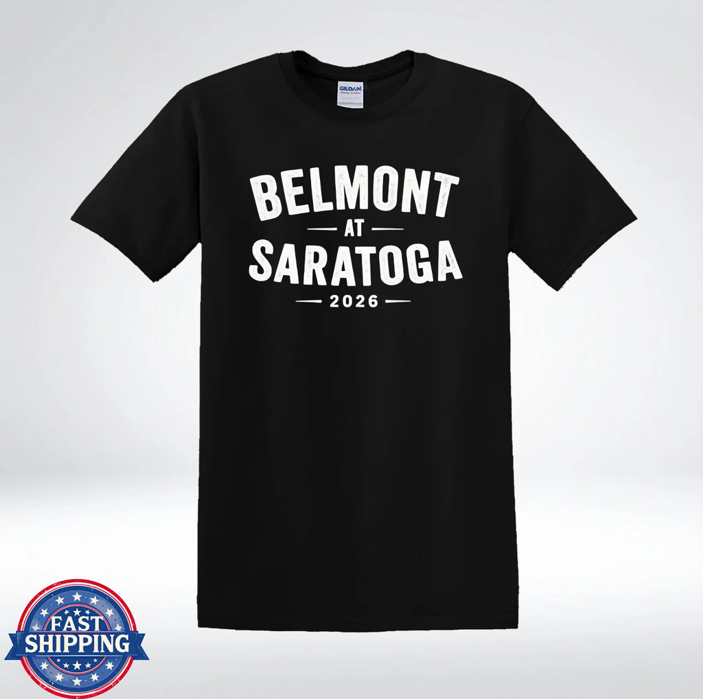 Saratoga 2026 Horse Racing Fan Vintage Graphic T-Shirt