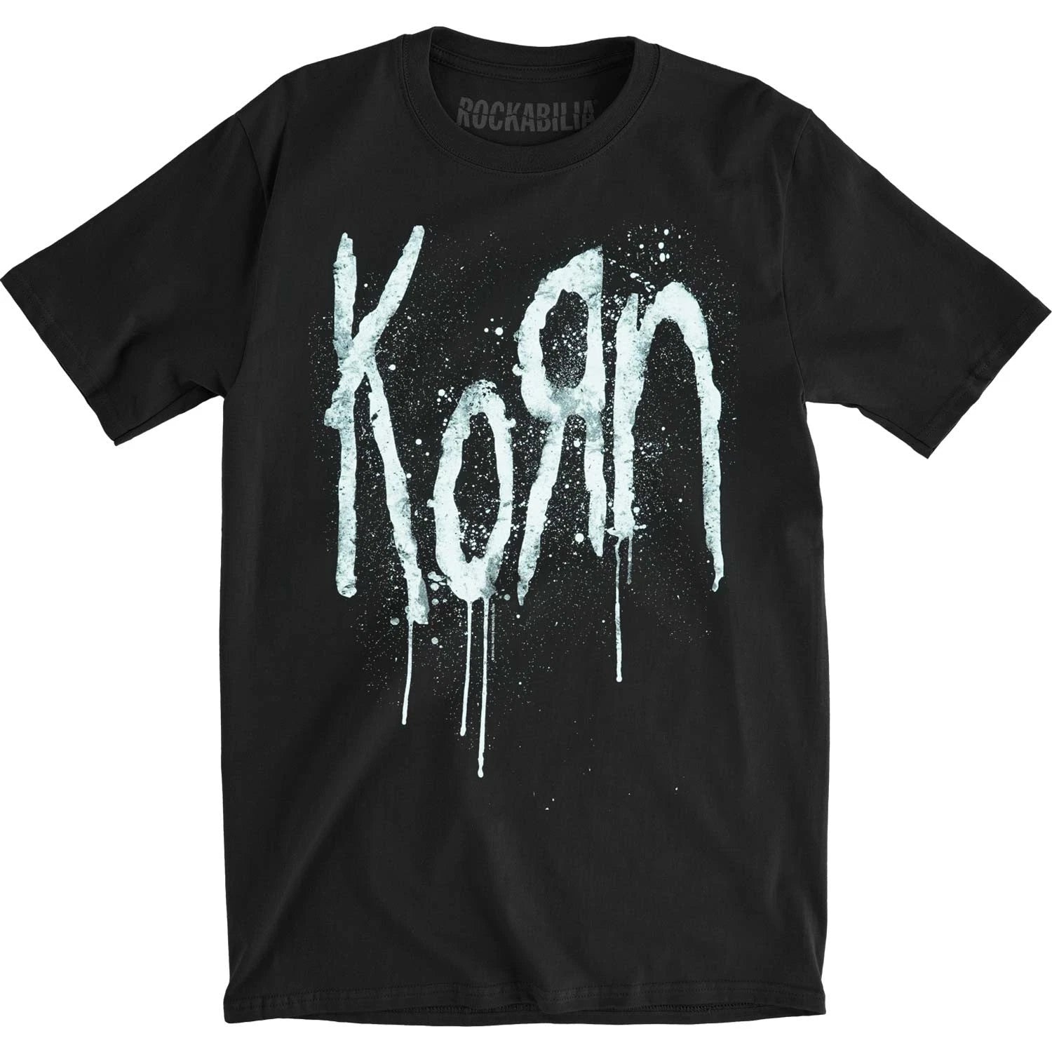 Men's Korn Still A Freak (Back Print) Slim Fit T-shirt X-Large Black