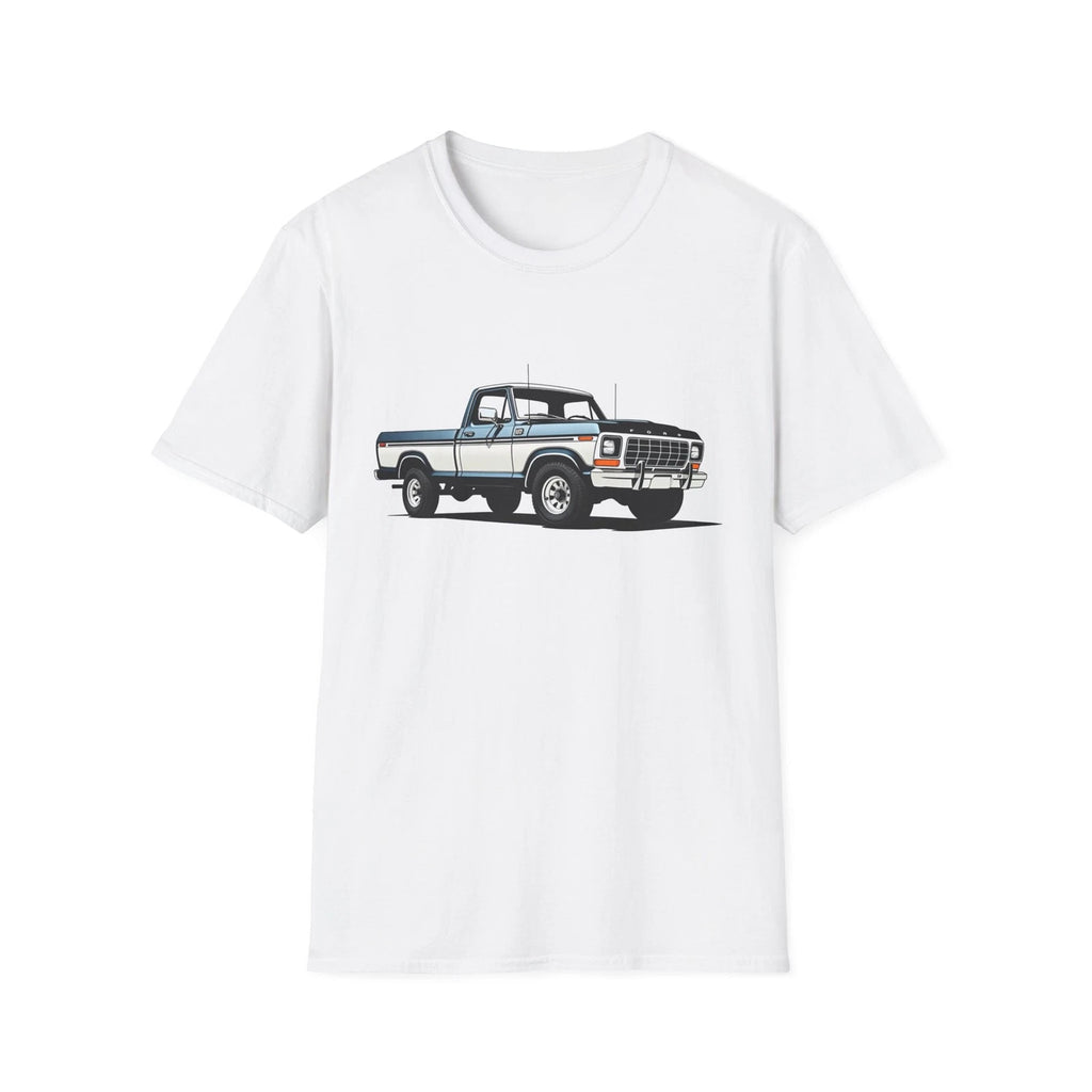 1979 Ford F-150 T-Shirt Classic Pickup Truck Tee Vintage Blue Oval 4x4 Graphic