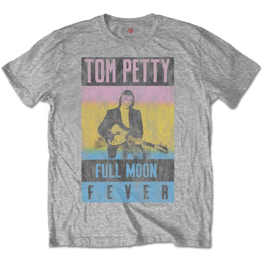 Tom Petty & The Heartbreakers T-Shirt: Full Moon Fever (Soft Hand Inks) OFFICIAL