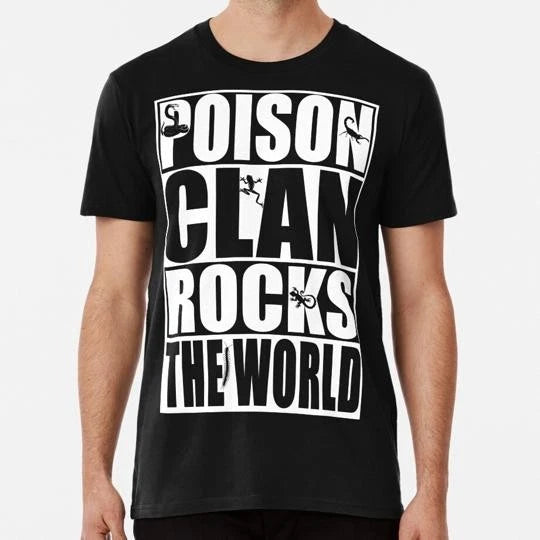 Poison Clan Five Deadly Venoms Size S to 5XL Made in the USA T-Shirt