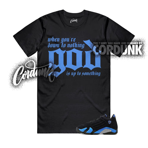 14 University Blue Black Metallic Silver UNC T Shirt Match UTS