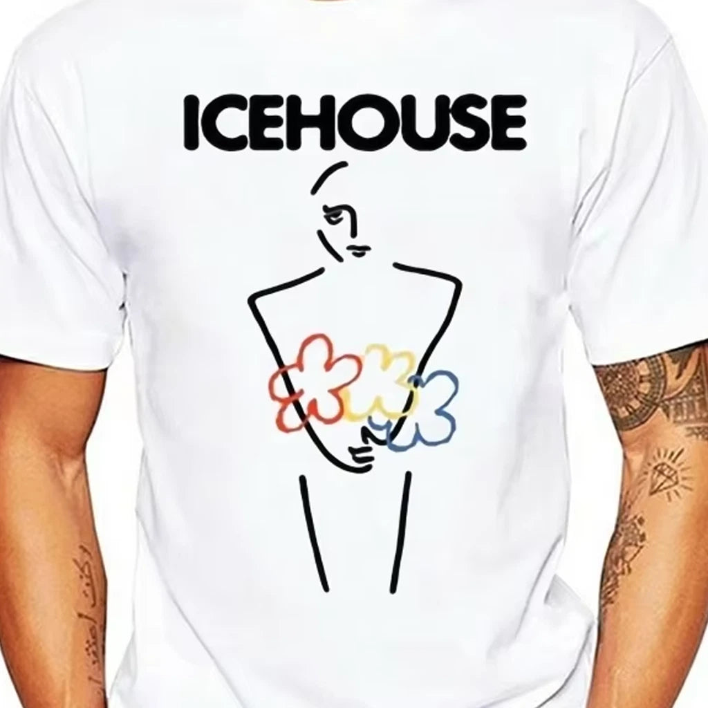 Icehouse rock band white T-shirt Unisex tee All sizes S to 5Xl 2F530