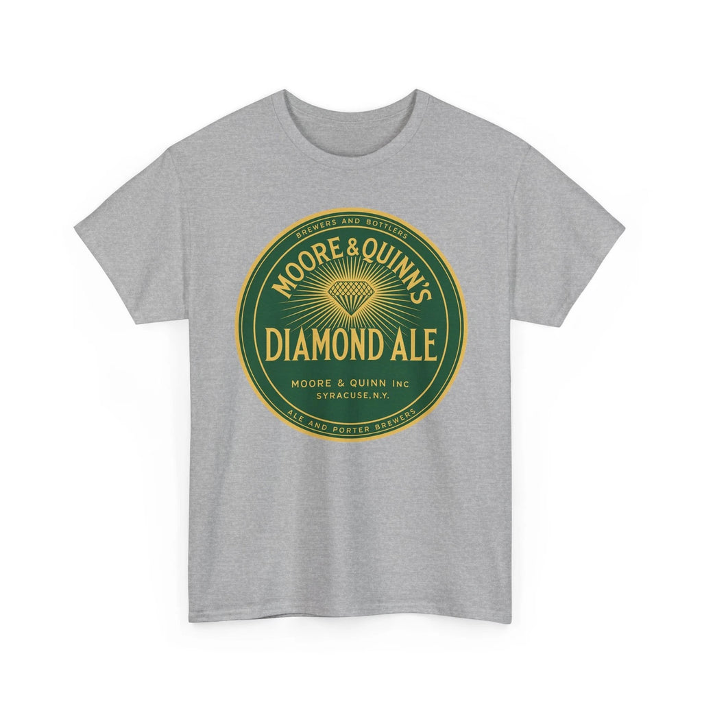 Moore & Quinn Inc. Diamond Ale Beer Syracuse NY Retro Breweriana T-Shirt