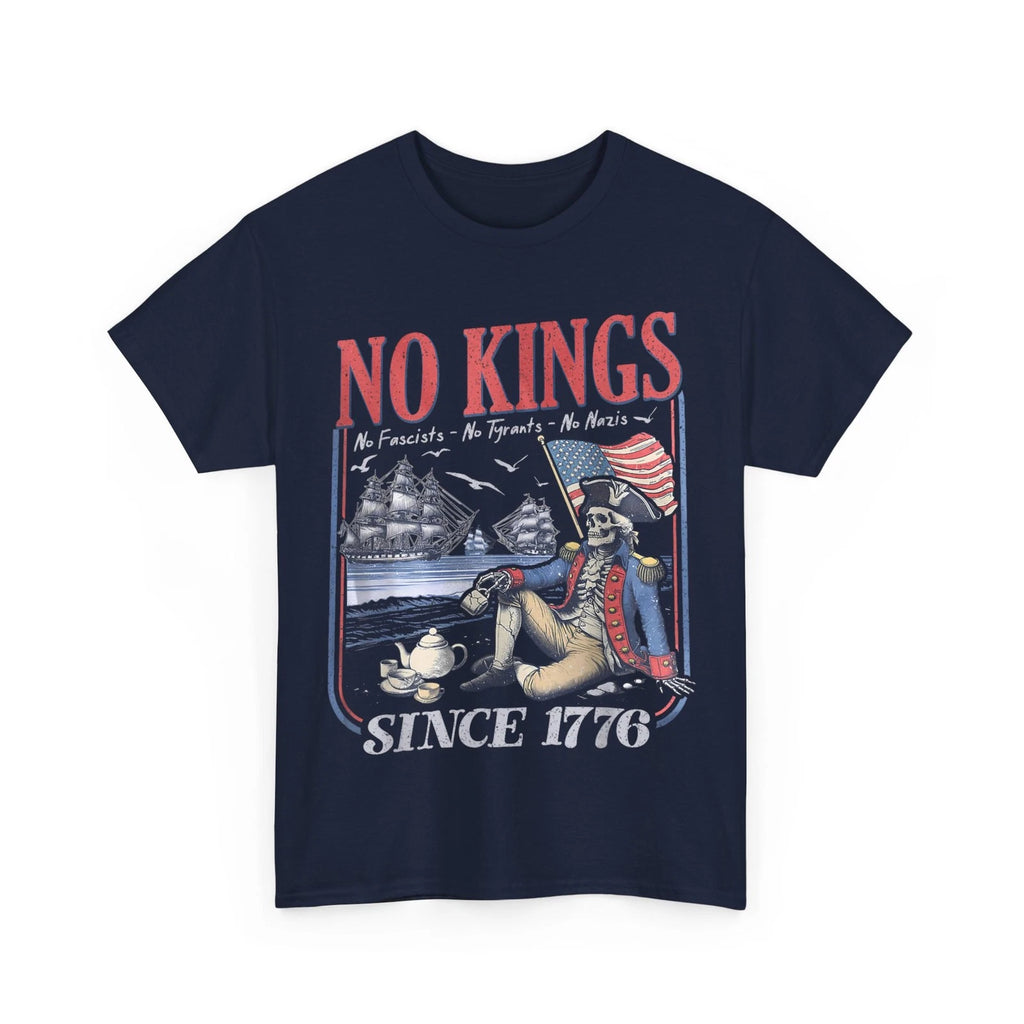 Retro No Kings No Fascists No Tyrants No Nazis Since 1776 T-Shirt