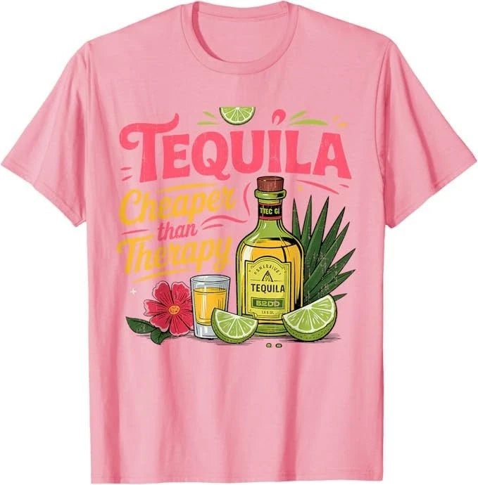 Funny Tequila Drinking Cinco De Mayo Mexican Party Men Women T-Shirt