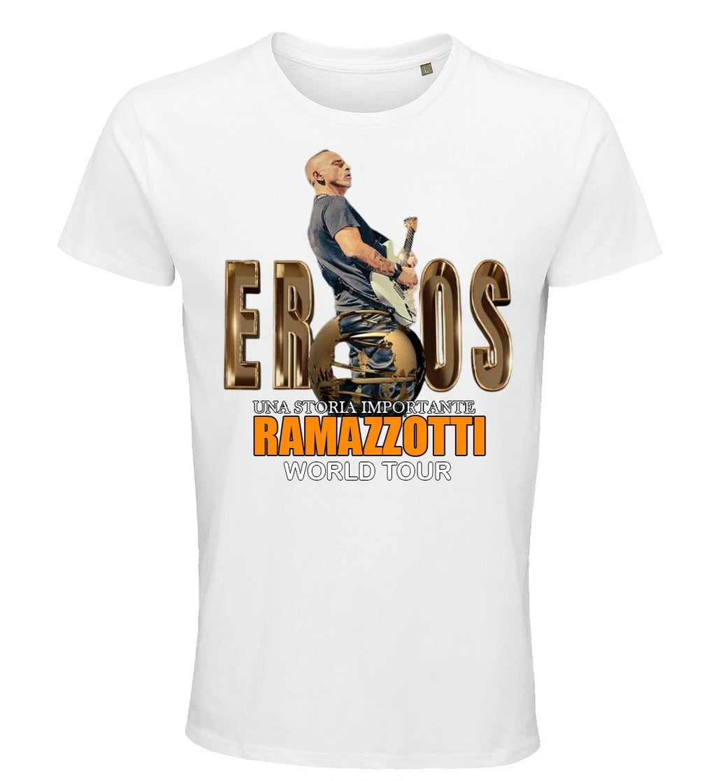 Eros Ramazzotti T-shirt, An Important Story, World tour, music, concerts.