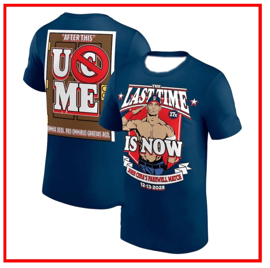 HOT SALE - John Cena Farewell Tour 2025 Washington AOP T-Shirt S-5XL Reprint