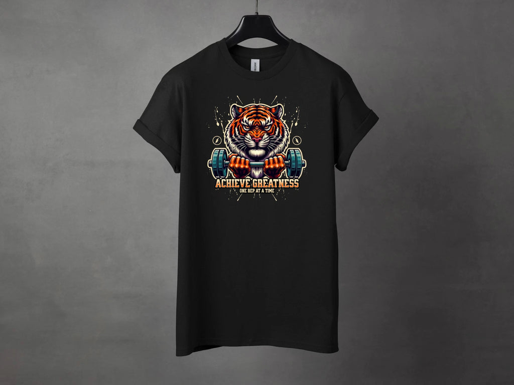 Sizes S-2XL - Achieve Greatness Premium Gym & Workout Tee | Brand New