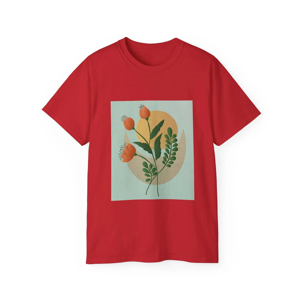 Flowers Nature Vegetable Flora Bouquet | Custom Graphic T-Shirt