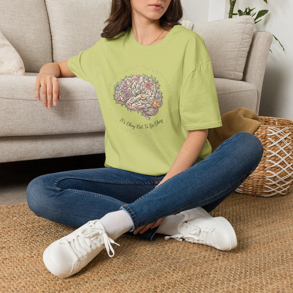 Mental Health T-Shirt It's Okay Not To Be Okay Tee