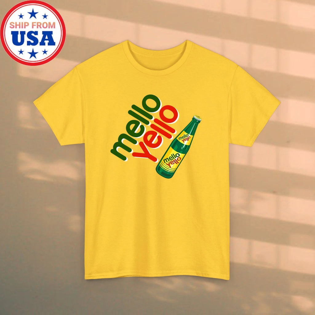 Mello Yello Men's Yellow Size S-5XL