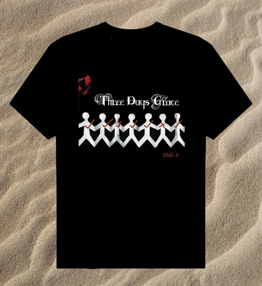 Three Days Grace band One-X Unisex Cotton T-shirt Full Size S to 5XL Tee