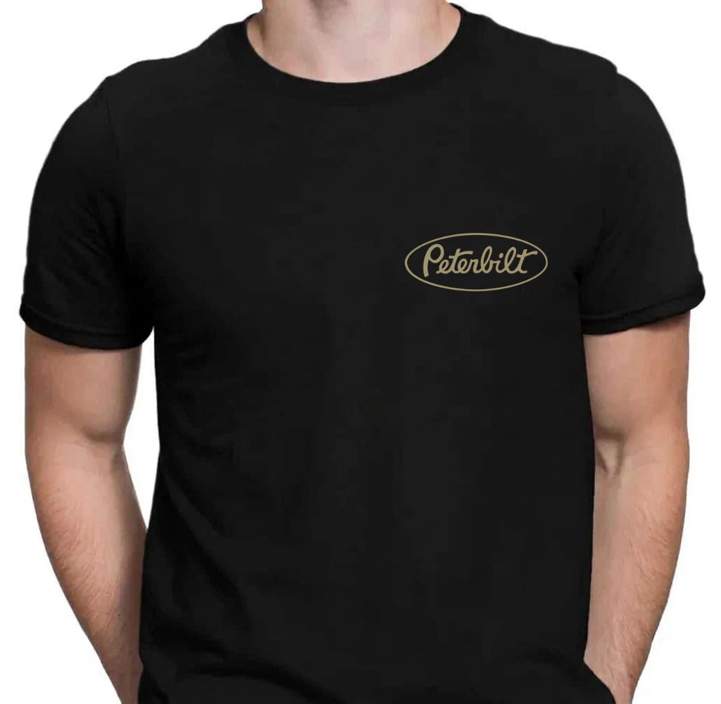 Men's Cotton T-Shirt Peterbilt Motors Company Logo T-shirt