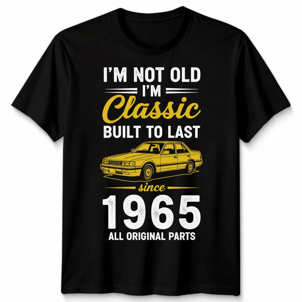 59th Birthday 1965 Classic Unisex T Shirt For Men And Women Born In 1965 Tee