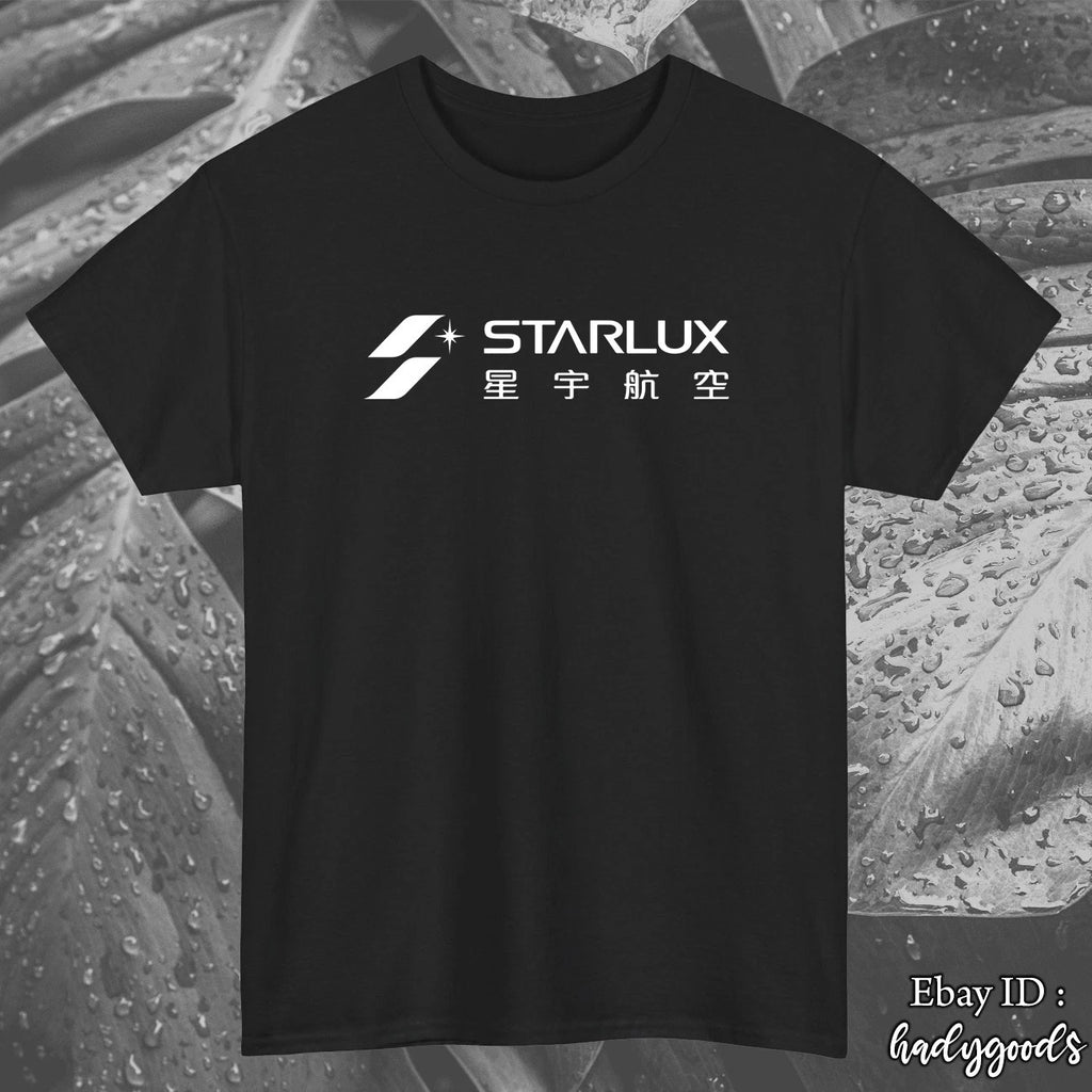 Starlux Airways Shirt Logo a Black Color Gildan Size S-5XL Made In USA