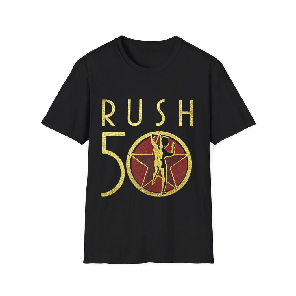 Unisex Softstyle T-Shirt. Rush Fifty Something.  Starman