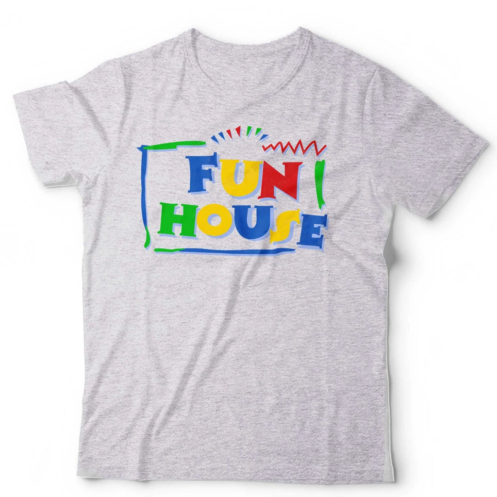 Fun House T-Shirt Retro 80s 90s Nostalgic British TV Fancy Dress Novelty Funny