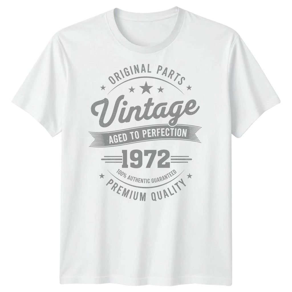 Vintage Original Parts 1972 Mens T Shirt 54th Birthday Gift