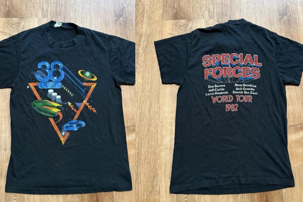 Vintage 38 Special Shirt 1982 Special Forces Tour Shirt