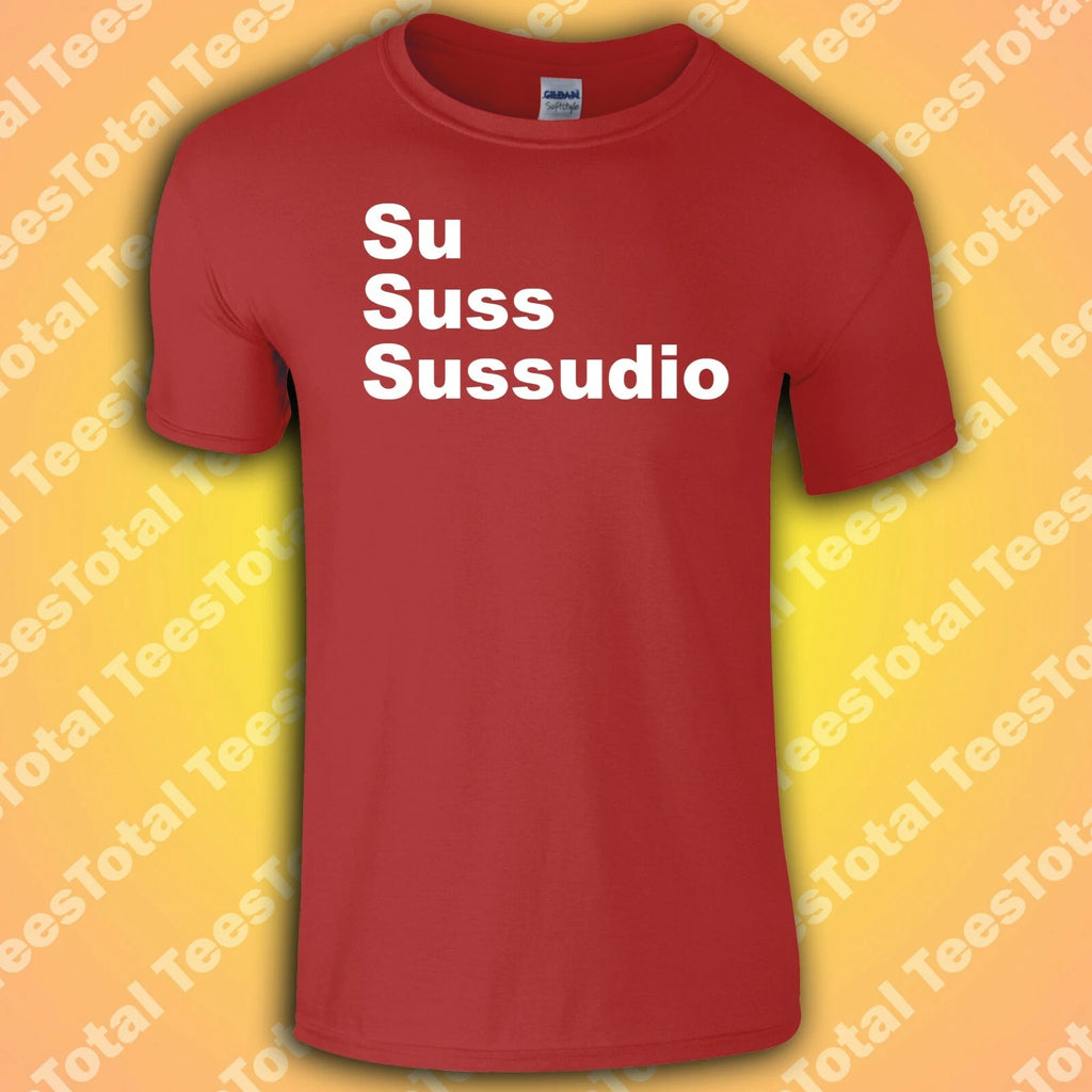 Su Suss Sussudio T-Shirt (Funny Phil Collins Retro 80s)