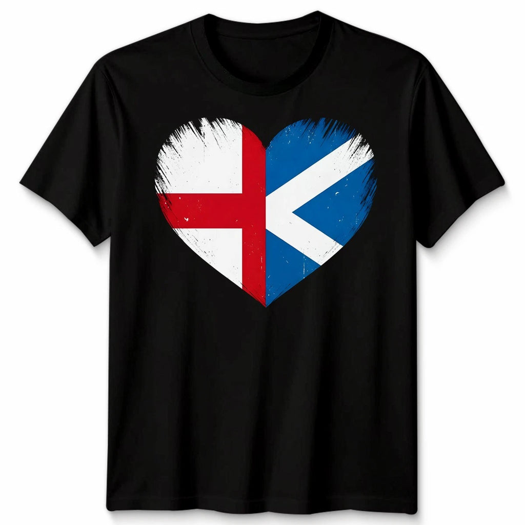 Unisex Scotland England Flag St George'S Day Proud Scottish English Tshirt