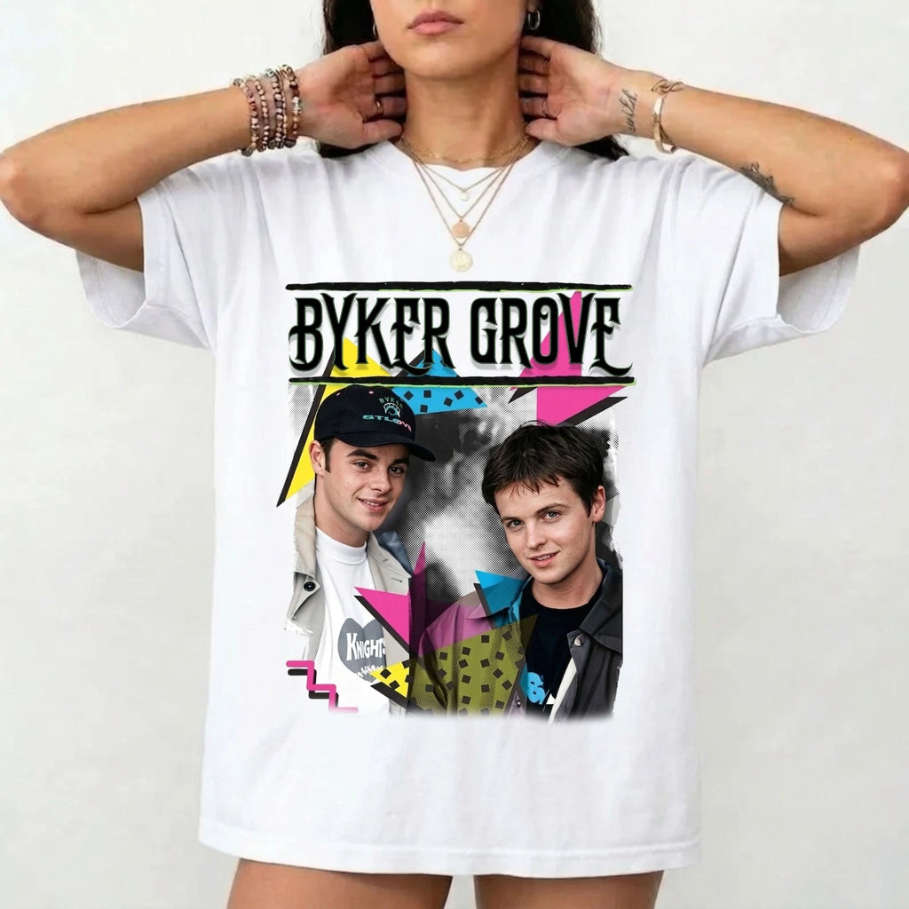 Byker Grove Vintage T-Shirt - Funny Retro 90s Legend TV Show Unisex Tee Gift
