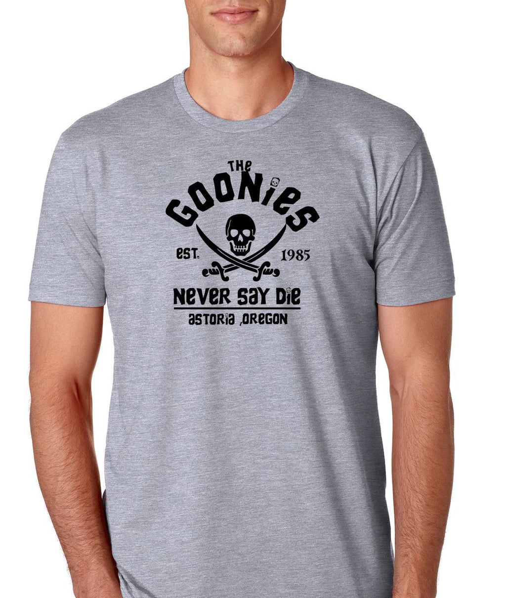 The Goonies "Never Say Die" Sloth Chunk Mens Athletic Fit T-Shirt